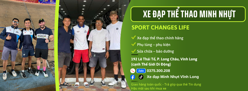 Xe đạp thể thao Minh Nhựt — 192 Lê Thái Tổ, P. Long Châu, Vĩnh Long (cạnh Thế Giới Di Động)