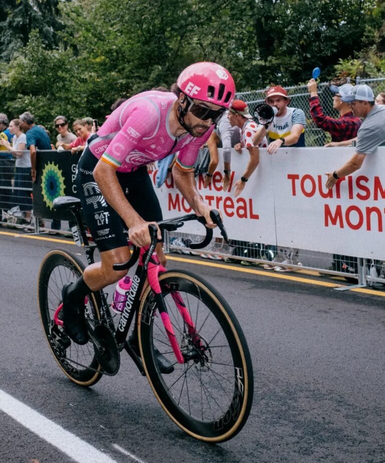 Ben Healy (EF Education–EasyPost) tại GP Cycliste de Montréal 2026