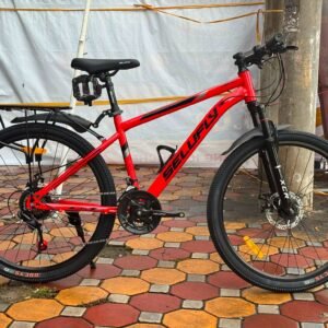 Xe đạp địa hình Selufly 26 inch màu đỏ – nhìn ngang